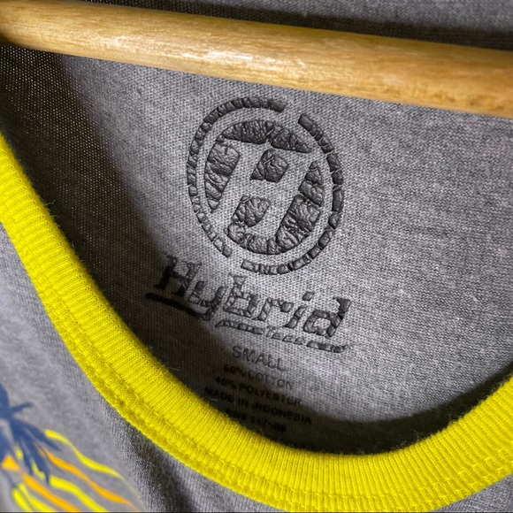 Hybrid Sunday Funday Retro Tank Top Small - Picture 3 of 4